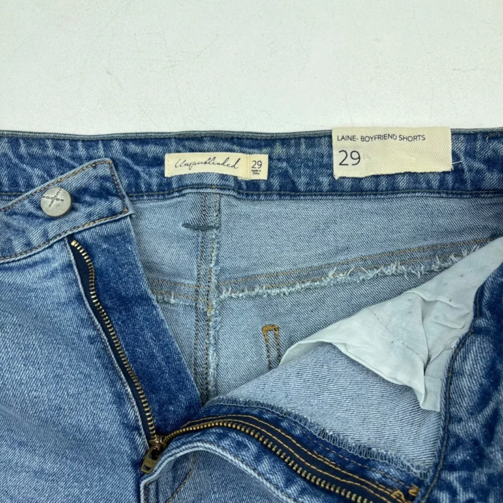 NWT Unpublished Laine Boyfriend Jean Shorts - Picture 7 of 8